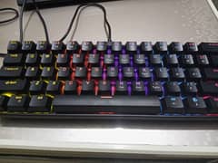 60% mechanical keyboard with brown switches