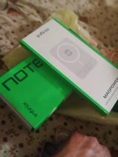 infinix note 40 with wire less charger