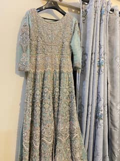 its a bridal reception dress customized from zauq boutique