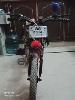 MODIFIED CYCLE FOR SALE WITH HOOTER HEADLIGHT & SIDE RODS