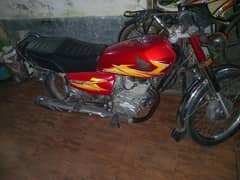 Honda cg125 2021 Model for sale in used condition but 9/10 condition
