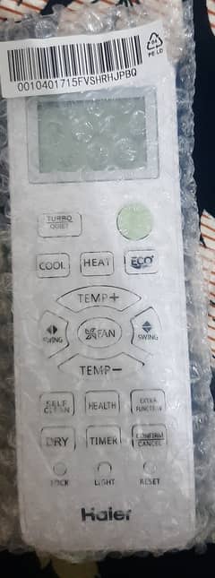 Haier Ac remote invertor