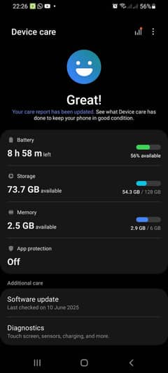 Samsung A70 6/128 PTA Approved