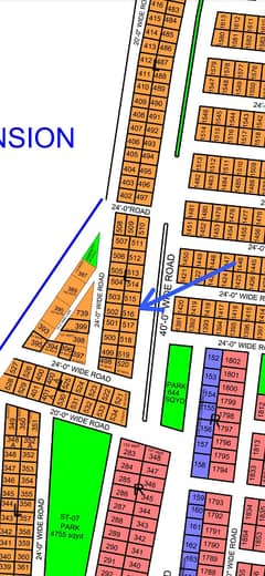PLOT SALE IN NORTH TOWN RESIDENCY PHASE 1 EXECUTIVE EXTENSION BLOCK