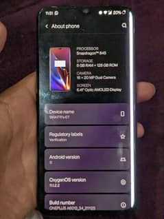 OnePlus 6t for sale ( contact for details)