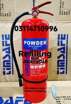 fire extinguisher all category available refilling and home delivery