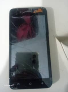 used phone front screen crack