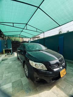 COROLLA XLI CONVERTED GLI 2009-2010 BLACK COLOUR
