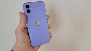 iPhone 12 purple colour 64gb waterpack