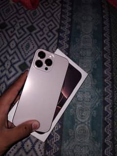 iPhone 16promax 256gb nonpta FU desert titanium with box