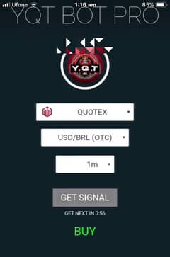 Original YQT Bot Pro-Trading Signals For Quotex and Many More Broker