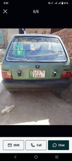 Mehran 89 model 2014 mai new number lga 660cc waterdrooping injun fitt