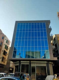 Brand New Full Building Ground Plus 3 Available For Rent Around 2600 Square Feet Net Space At Prime Location Main Road Building Near Tariq Road Best For Restaurants, Saloon , Islamic Bank ,Branded Shower