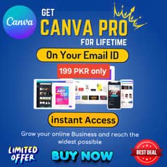canva pro on your private email