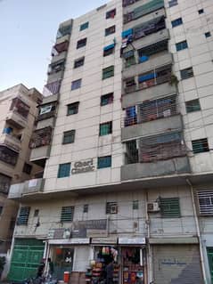 2 BED + DRAWING+DINING FLAT FOR RENT IN NEW BUILDING GHOURI CLASSIC TOWER SECTOR 11A NORTH KARACHI