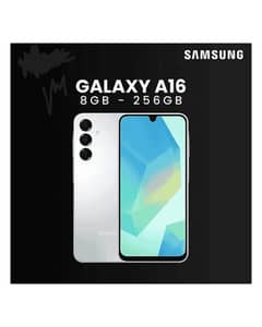 Samsung A16 8/256 mobile  easy Installment plan par hasil Karen