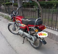 Honda CD 70 for sale 2019 model first owner cell/03010443260