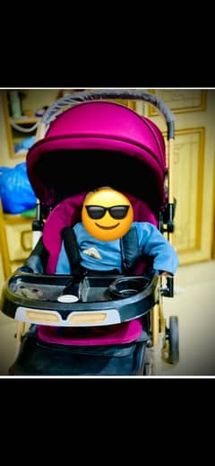 Slightly used Imported baby pram for sale 03115514143