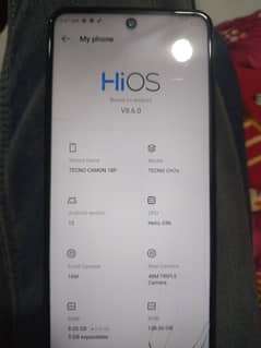 tecno camon 18p 10/9 condition
