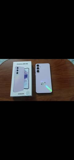 samsung galaxy a55 lilac colour