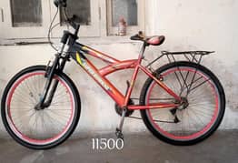 2 x Mountain bicycle in normal condition 15500 & 11500