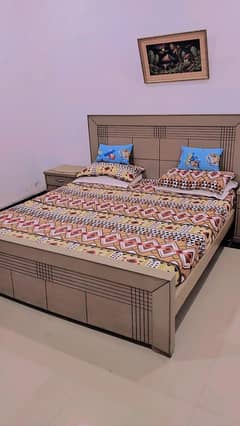 King Size Bed with Side Tables And Dressing Table For Sale.