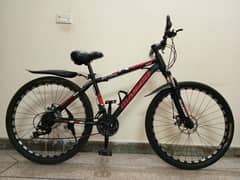 26 INCH IMPORTED GEAR CYCLE 6 MONTHS USED URGENT SALE 03417831299