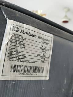 Dawlance Fridge