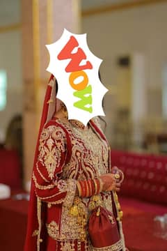 Lush Condition Bridal dress [Barat dress] Just one time use ha 100% ok