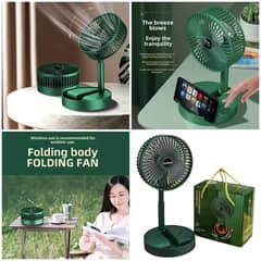 Folding body fan