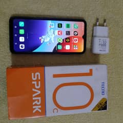 Tecno Spark 10C 8/128 Complete Box.