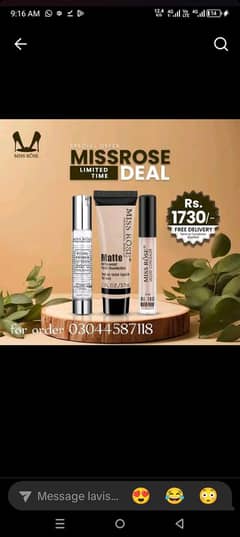 miss rose base