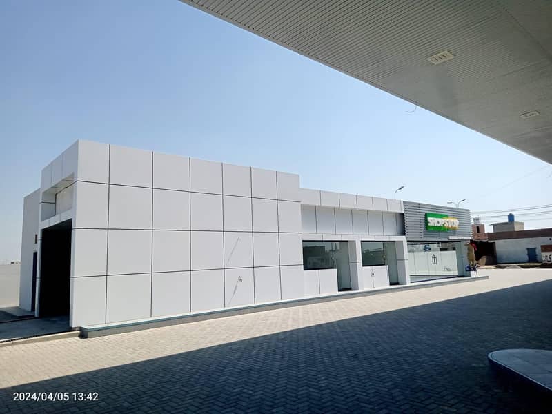 Alucobond acm wall cladding sheet acp panel alucobond fascia elevation 1