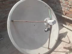 4 feet dish & 2nlb Paksat 1R & Turaksat 3A 100% work