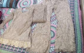 3 piece fancy stiched suit