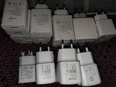Tecno, Vivo, Infinix, Oppo, Samsung box pulled fast charger adapters