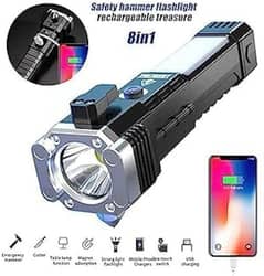 2in1 LED Rechargeable Torch and mobile power bank