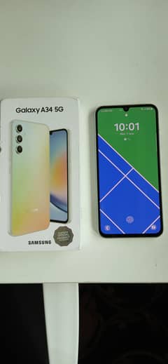 Samsung A34 5G Smartphone (8/256) PTA Approved Open Box Mobile