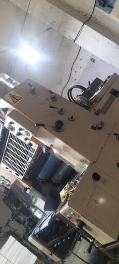 Heidelberg gto52 2 colour  +fuji 52 singal colour back  feeder