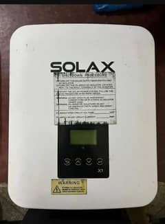 solax on grid inverter 5.2 kw.