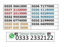 Ufone Golden Numbers
