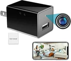 USB Phone Charger -1080p HD Camera, WiFi Wireless Wall Plug USB Charge