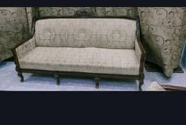 5 SOFA SET SHEESHAM WOOD ONLY