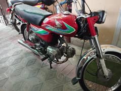 Honda CD 70 2017 model 2019 registered