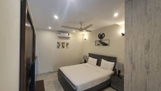 2bhk luxurious furnished apartment Daily basis(13k) in DHA Phase 8 lahore