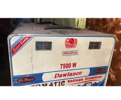 7500 W stablizer for sale need cash 03115514143