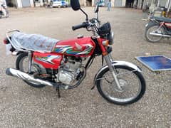 Honda 125 Punjab number fresh bike all document clear