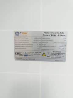 A-Grade Solar Panels C-Sun 410Watt