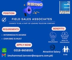 TELECOM FIELD SALES STAFF