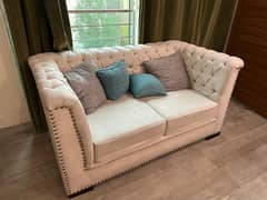 New Style Sofa Set (3-2-1) With Cushions / Good Condition
